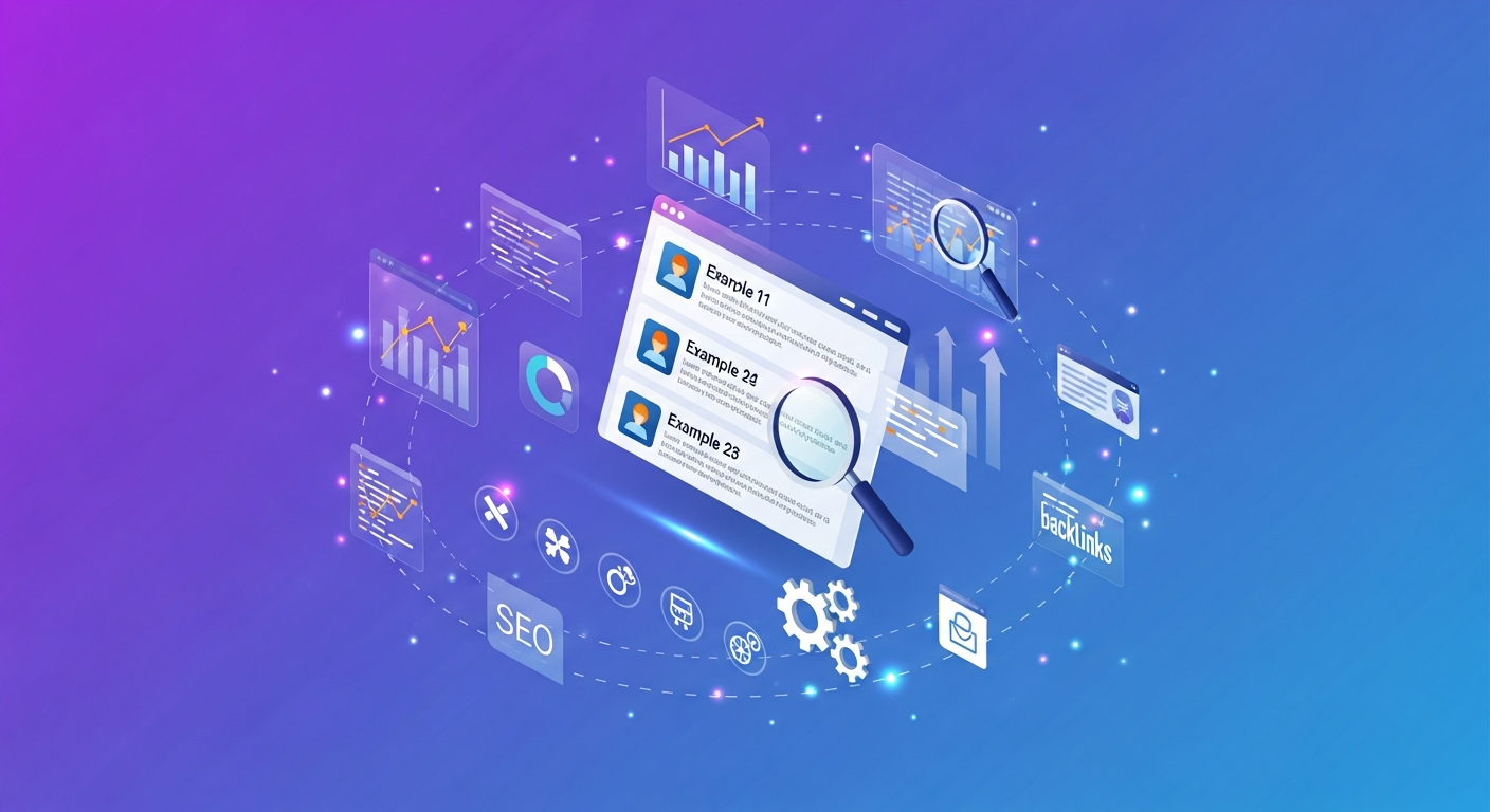 SEO Optimization Guide - Search engine rankings and digital marketing strategy